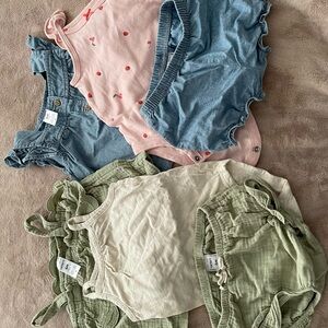 Carter’s baby girls summer bundle